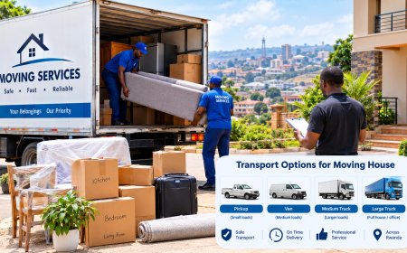 How to Find a Vehicle for Moving House in Rwanda: Transport Options and Tips