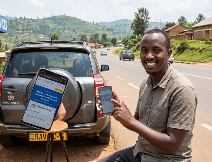 How to Apply for a Definitive Driving License in Rwanda 2026 | Irembo